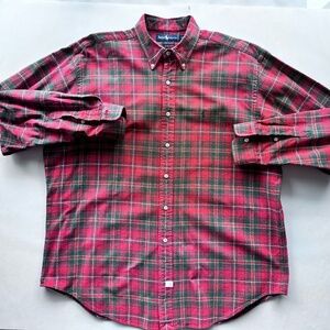 Ralph Lauren | Classic Plaid Button-Down Shirt – Men’s XL